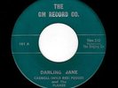 SWAMP DOOWOP-CARROLL (WILD RED) & THE FLAMES-DARLING JANE/BLUES AROUND MY DOOR