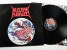NUCLEAR ASSAULT - Handle with care LP 1989 , Orig. FLAG 35