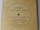 Mozart Lola Bobesco Pierlo Ristenpart Discophiles Francais