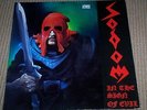 SODOM In The Sign Of Evil 1984 Lp  W/lyrics 1st press Devil's Game Germany