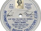Frieda Hempel IRCC 176 Autographed  10” 78 RPM