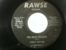 JERRY HITLER / BABA LESLIE & JERRY - too much religion b/w religious dub - RAWSE
