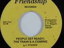 Deep Soul Gospel 45 L.C. STIGGERS People Get Ready, the Train's FRIENDSHIP HEAR