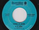 R&B/Blues 45 - B.B. King - Think It Over - BluesWay - mp3