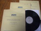 DG Archiv 14186/7/8 Bach Suites for Solo Cello / Fournier 3 LP set