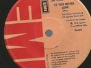 QUEEN - Tie Your Mother Down - impossibly rare orig. EMI 1976 INDIA prs. 45 7