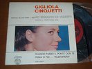 GIGLIOLA CINQUETTI - HO BISOGNO DI VEDERTI , PORTUGAL EP 45 RARE
