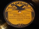JAZZ EMMETT MILLER & GEORGIA CRACKERS Anytime/The Gypsy BLUEBIRD 6577 BUFF  Rare