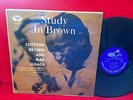 CLIFFORD BROWN AND MAX ROACH LP  Study in Brown  EMARCY MG-36037 orig DRUM label