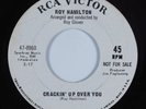 Northern Soul 45 ROY HAMILTON Crackin Up Over You RCA VG++ HEAR