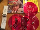 RARE SYLVIE VARTAN JAPON SONORAMA Flexi rouge La Plus Belle Pour Aller 45T promo