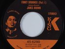 Funk Breaks 45 JAMES BROWN Funky Drummer KING VG++ HEAR