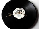 The JAM CLOCK Recycled vinyl record LP PUNK ROCK gift Sex Pistols Clash Ramones