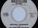 Soul Gospel 45 OVERLAND TRAVELERS Greatest Experience HALLELUJAH PALLADIUM HEAR