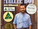 John Williamson - Mallee Boy Vinyl Lp Autographed 1987