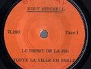 EDDY MITCHELL le debut de la fin +3 FRENCH TEST ECHANTILLON BARCLAY 71.220 EP