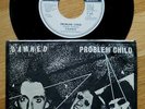 DAMNED 7“ mint 1977 GERMAN cover M-I-S-P-R-I-N-T 'Problem Child' punk BUZZCOCKS