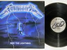 METALLICA RIDE THE LIGHTNING NEXUS K25P-501 Japanese Pressing Vinyl LP