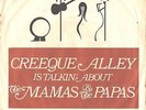 MAMAS AND PAPAS--PROMO ONLY PICTURE SLEEVE + 45--(CREEQUE ALLEY)--PS--PIC--SLV