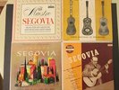 Four (4) Vintage ANDRÉS SEGOVIA VINYL ALBUMS on Decca Records   VG to VG+