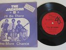 THE JACKSON 5 MICHAEL I'LL BE THERE RARE ISRAELI 7' PS 45 1970 HEBREW PRINT/C