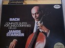 Bach/Starker 'Solo Cello Suites' Mercury Stereo 3-LP SRI 3-77002 NM/NM+ Holland