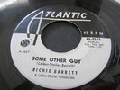 RICHIE BARRETT RARE MOD NORTHERN SOUL R&B ATLANTIC PROMO LBL SOME OTHER GUY