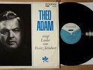 * ETERNA - ED1 - THEO ADAM - SCHUBERT - LIEDER - RECITAL *??