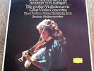  Sophie Mutter Karajan RARE 1ED 4LP BOX DGG MINT Conc Vi Beethoven Bruch Brahms