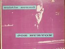 Joe Burton Subtle Sound LP 1963 mono piano trio jazz
