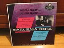 MISCHA ELMAN RECITAL W/ JOSEPH  SEIGER-LONDON LL 1631 mono nice rare