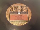 AEOLIAN VOCALION record VALSE ERICA played by saxophonist (Rudy) WIEDOEFT