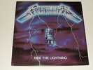 METALLICA ride the lightning Lp RECORD