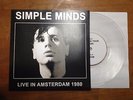 Simple Minds - Live In Amsterdam 1980  (7'' Clear Vinyl)