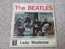 BEATLES LADY MADONNA/THE INNER LIGHT QMSP 16423 ITALIAN ORIGINAL