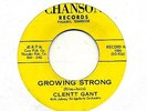 Clentt Gant 45 Growing Strong - Rare Northern Soul - HEAR