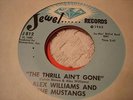 NORTHERN SOUL FUNK ALEX WILLIAMS &MUSTANGS MoonDust/ThrillAin'tGone JEWEL 812 M-