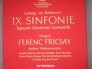 RED LP BOX DGG TULIP STEREO BEETHOVEN IX SINFONIE BERLIN PH FERENC FRICSAY