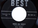 HEAR Dial Tones 45 Rock All Night/Ring Ding BEST 1001 rockabilly rocker teen EX
