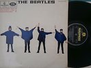 THE BEATLES HELP PARLOPHONE PMC 1255 YELLOW BLACK LABEL OUTLINE MONO RARE ALBUM