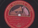OMME KALSOUM Khayalek Fil Manam HMV FV6 ARABIC SYRIAN GREEK 78 RPM  V++