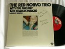 RED NORVO TRIO Savoy Sessions Charles Mingus TAL FARLOW autographed SIGNED 2 LP