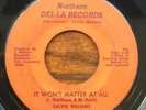 CALVIN WILLIAMS   It Won't Matter At All / Lonely You'll Be   northern soul 45
