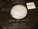 *RARE Rockabilly 7”* Ruckus Tyler–Rollin’ & A Rockin’/Rock Town Rock. Fabor 135