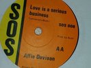 Alfie Davison - Love is a serious business /  Greg Perry - It takes heart