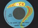 SONNY FISHER i'm going/hurting NORTHERN SOUL 45 on PEACOCK