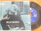 SUPER RARE JAZZ VOCAL 45 EP - HELEN MERRILL / HUSH / EmARCY VG++/NM