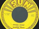 MEMPHIS ROCKABILLY SUN 250 WARREN SMITH UBANGI STOMP / BLACK JACK DAVID
