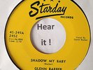 Rockabilly; Glenn Barber; Shadow My Baby / Feeling No Pain on STARDAY rare re