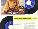 MARIANNE FAITHFULL COME AND STAY WITH ME EP DECCA 457.068  - HALLYDAY- BEATLES